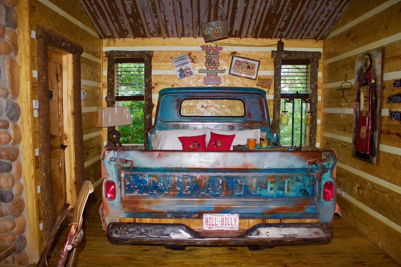 Bed and Breakfast Fox Pass Cabins Хот-Спрингс Экстерьер фото